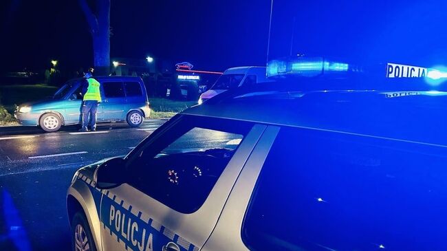 Полиция на месте падения БПЛА в Иновроцлаве, Польша Полиция на месте падения БПЛА в Иновроцлаве, Польша