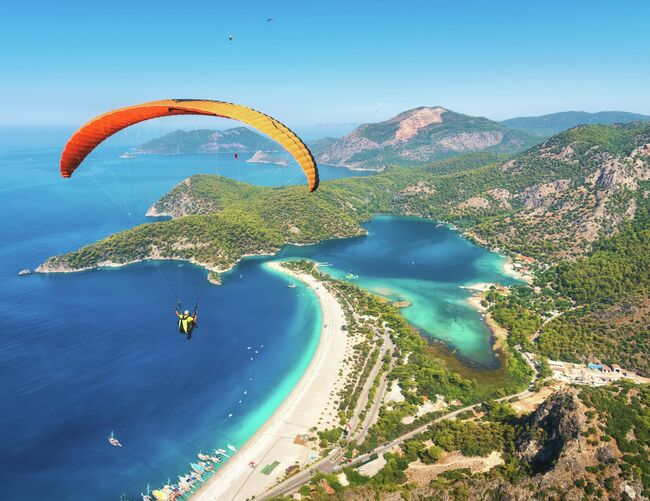 Полет на параплане в Олюденизе