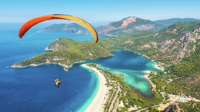 Полет на параплане в Олюденизе