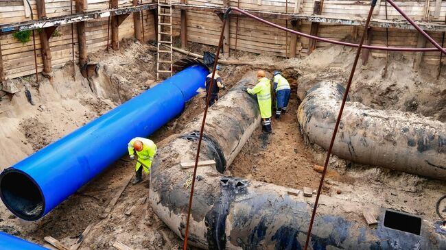 Мосводоканал завершил крупномасштабную модернизацию инженерных коммуникаций на Волгоградском проспекте и Марксистской улице