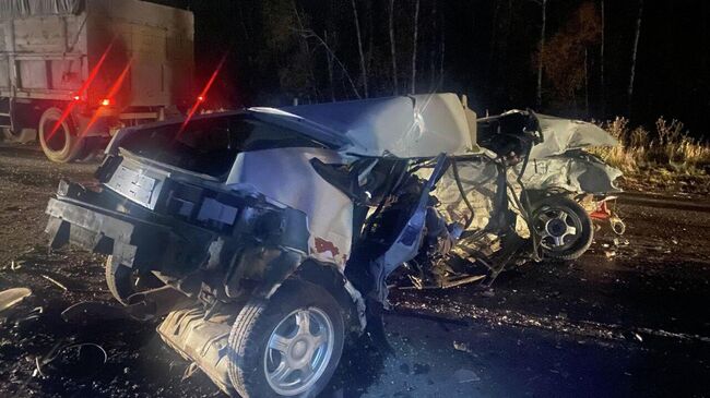 На месте ДТП в Жирновском районе Волгоградской области