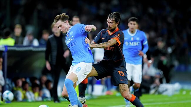 Эпизод матча Наполи против Интера