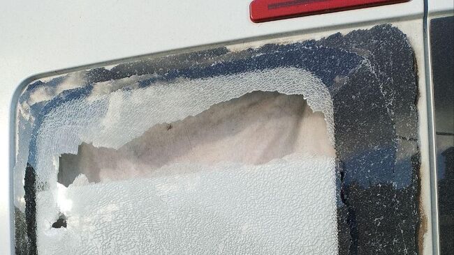 Последствия обстрела со стороны ВСУ в Херсонской области