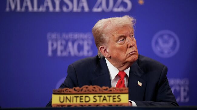 Президент США Дональд Трамп на саммите АСЕАН в Малайзии