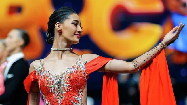 Участница Кубка мира по бальным танцам Russian Open Championship Участница Кубка мира по бальным танцам Russian Open Championship
