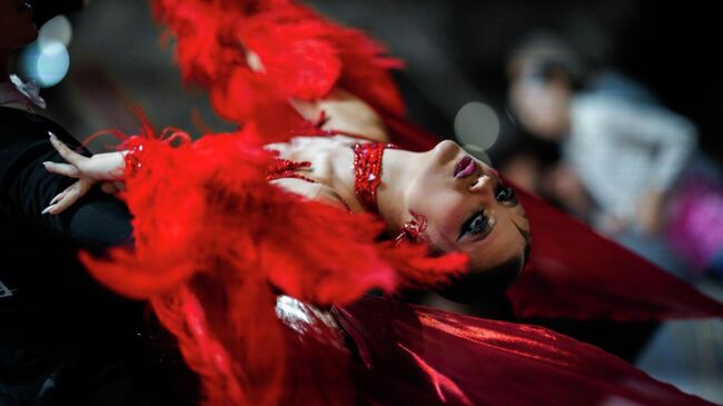 Участница Кубка мира по бальным танцам Russian Open Championship