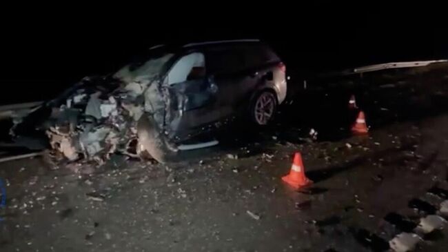 Последствия ДТП в Гвардейском районе под Калининградом