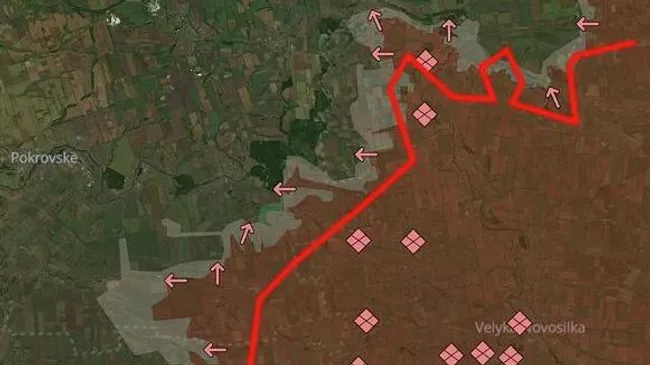 Командир штурмовых войск ВСУ Валентин Манько опубликовал военные карты