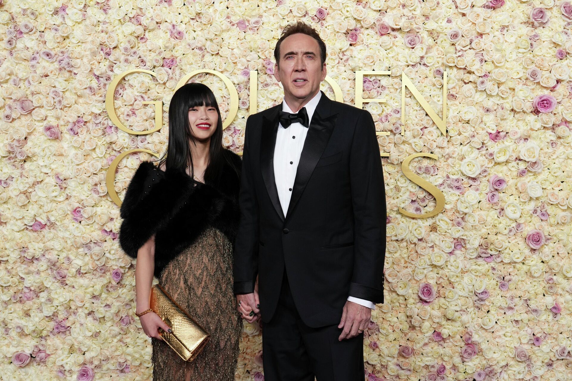 Николас Кейдж и Рико Шибата на 82-й церемонии вручения премии Золотой глобус Николас Кейдж и Рико Шибата на 82-й церемонии вручения премии Золотой глобус - РИА Новости, 1920, 27.10.2025