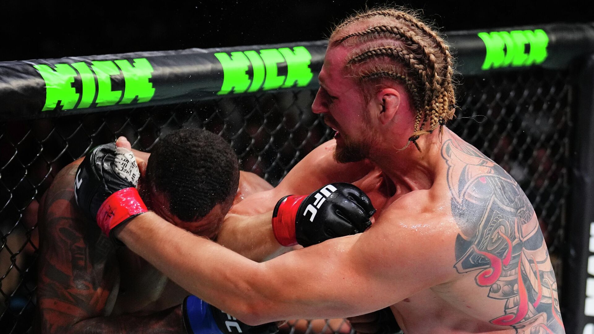 Эпизод боя Александра Волкова на UFC 321 Эпизод боя Александра Волкова на UFC 321 - РИА Новости, 1920, 27.10.2025