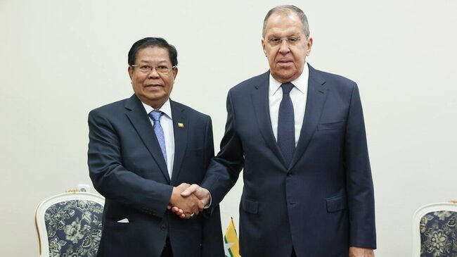 Сергей Лавров и Тан Свей