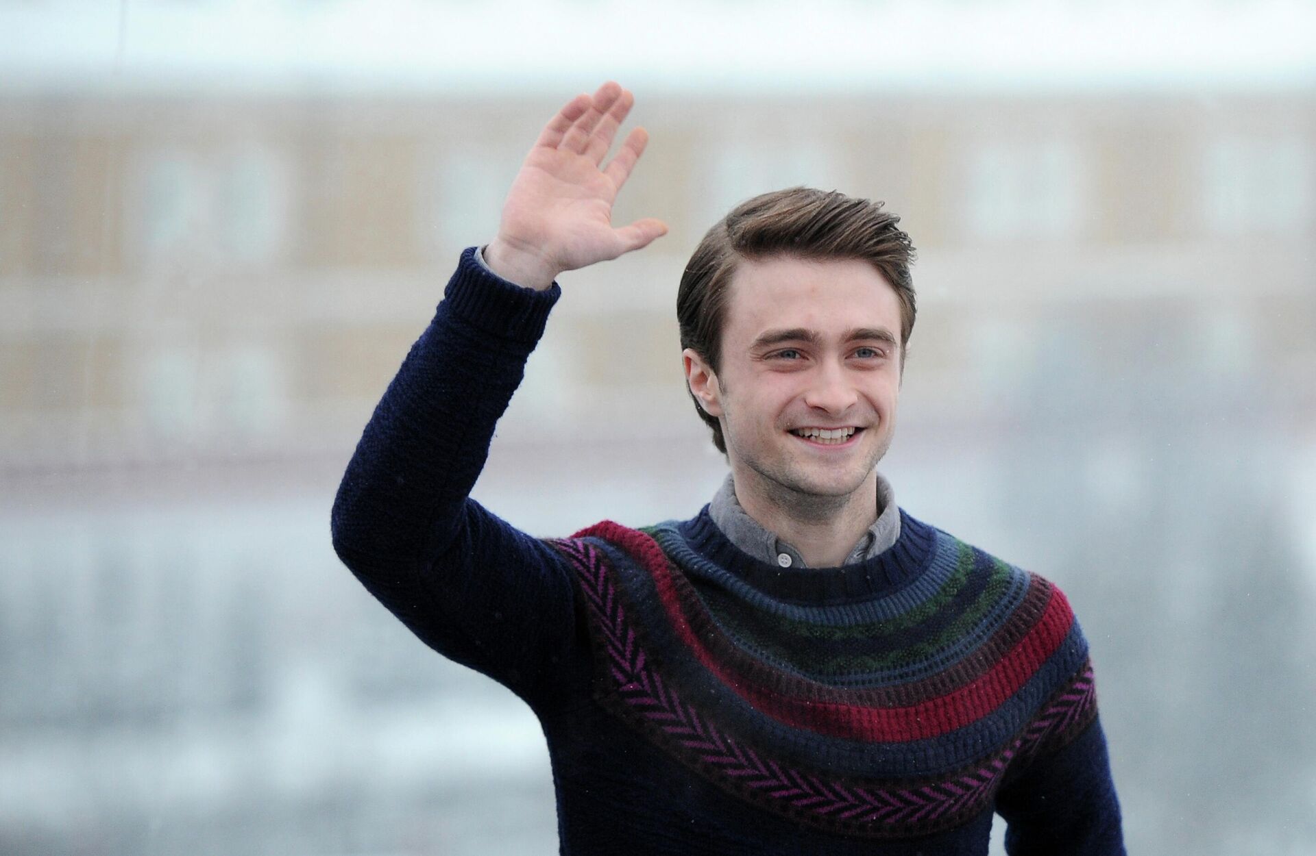 Британский актер Дэниел Рэдклифф на фотоколле в отеле Ритц-Карлтон в Москве. Британский актер Дэниел Рэдклифф на фотоколле в отеле Ритц-Карлтон в Москве. - РИА Новости, 1920, 28.10.2025