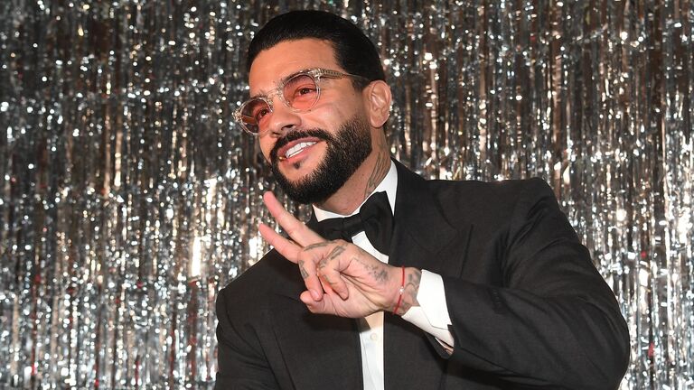 Рэп-исполнитель Тимати (Тимур Юнусов) на гала-ужине GQ: 20 лет в России в отеле Метрополь