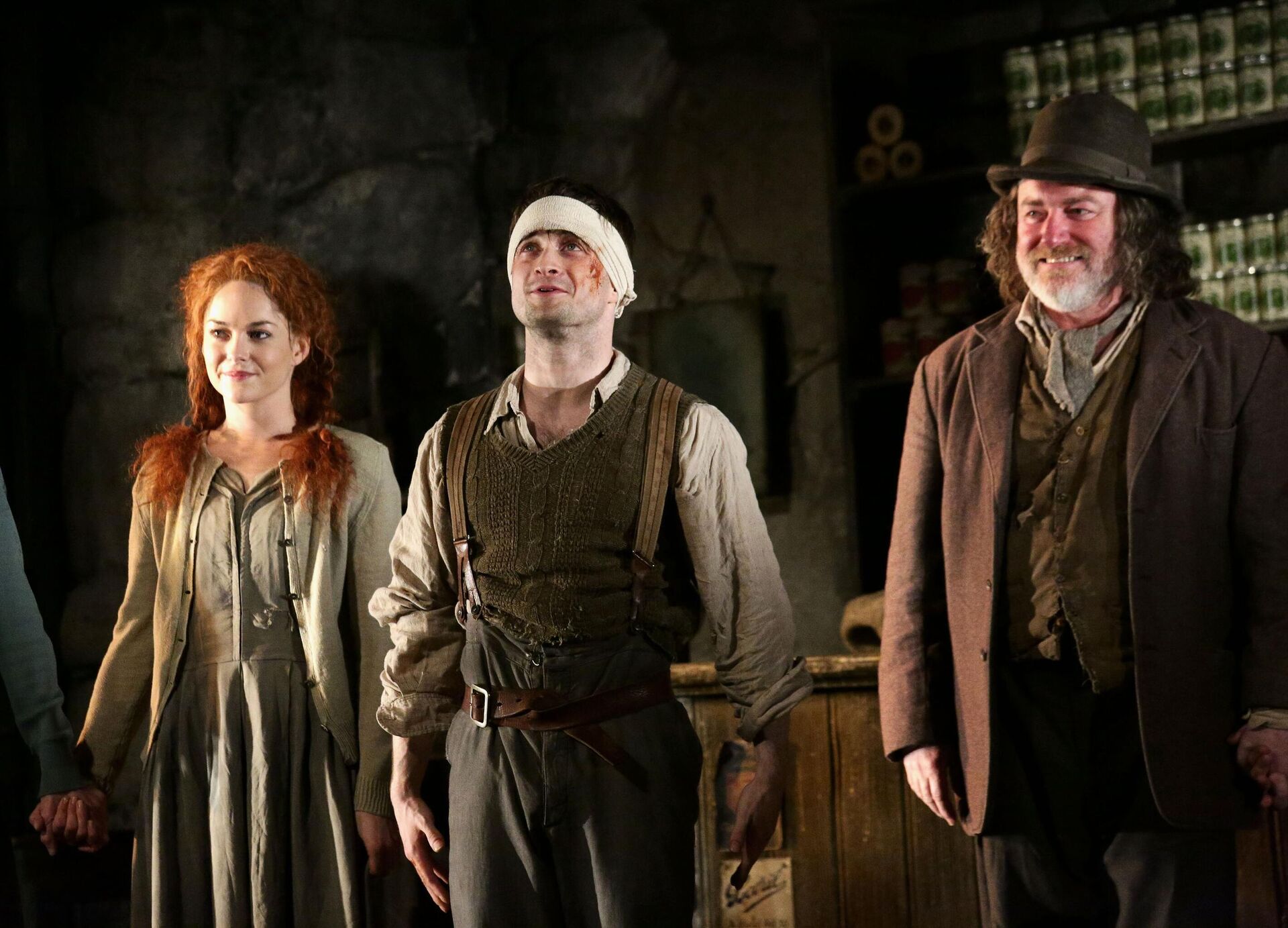 Дэниел Рэдклифф во время премьеры спектакля Калека с острова Инишмаан в Нью-Йорке Дэниел Рэдклифф во время премьеры спектакля Калека с острова Инишмаан в Нью-Йорке - РИА Новости, 1920, 28.10.2025