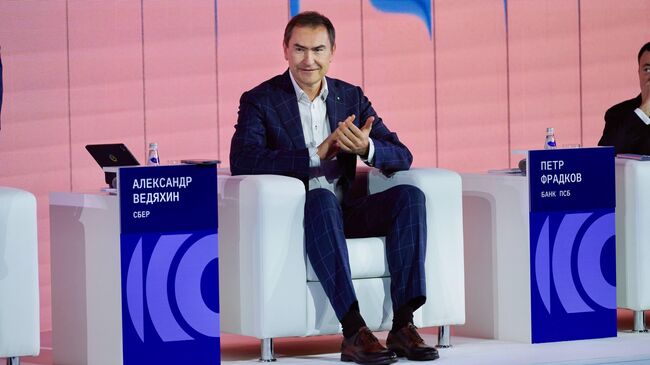 Первый заместитель председателя правления Сбербанка Александр Ведяхин