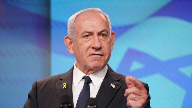 Премьер-министр Израиля Биньямин Нетаньяху