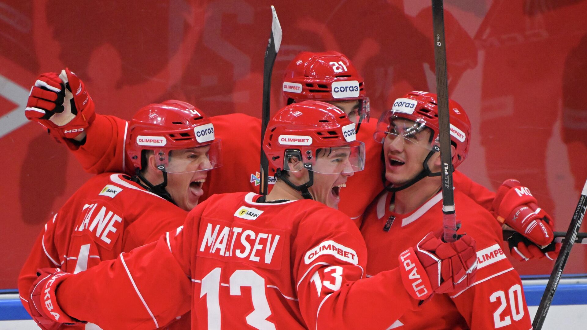 Хоккей. КХЛ. Спартак (Москва) - ЦСКА (Москва) - РИА Новости, 1920, 22.11.2025