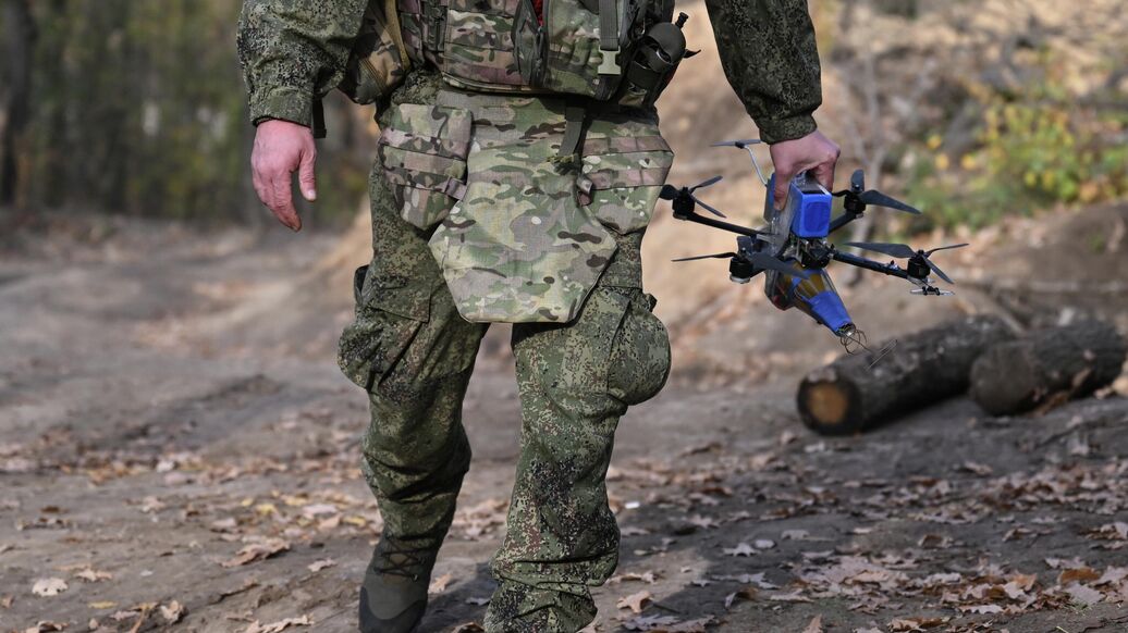 Российский боец рассказал, как уничтожали БПЛА "Баба-Яга"