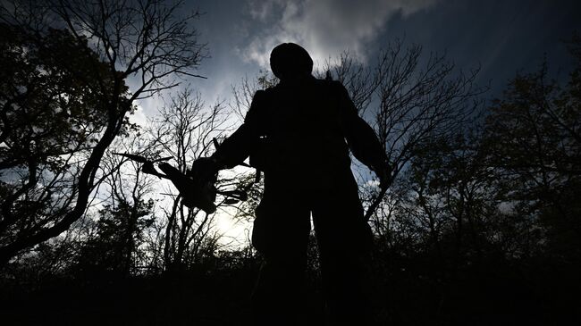 Боевая работа расчета БПЛА в зоне СВО