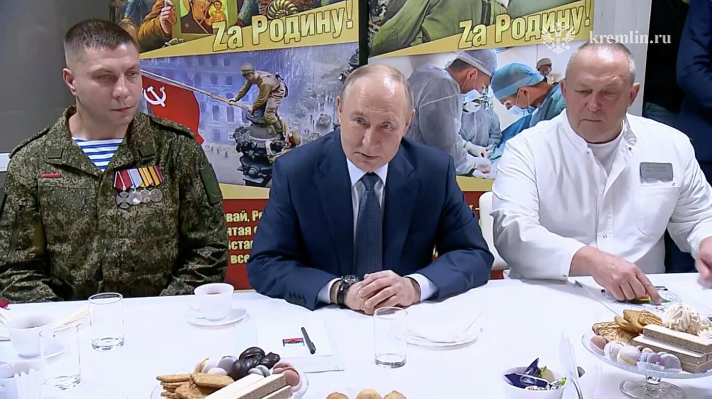 Владимир Путин на встрече с участниками СВО - РИА Новости, 1920, 29.10.2025