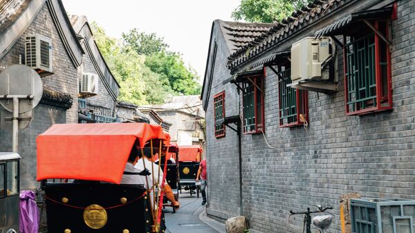 Старинный район Хутун в Пекине Старинный район Хутун в Пекине