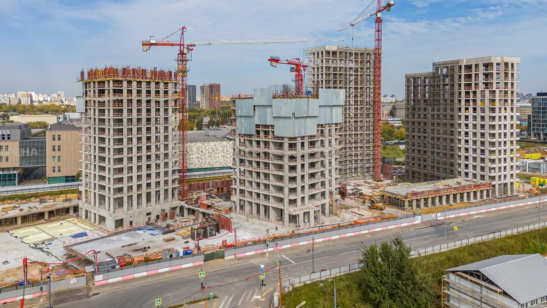 Строительство жилого квартала Ália (Алиа) в Покровском-Стрешневе - РИА Новости, 1920, 30.10.2025