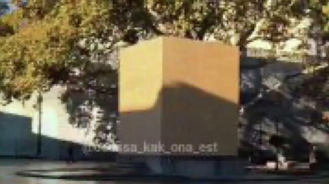 Памятник Пушкину заколотили досками в Одессе