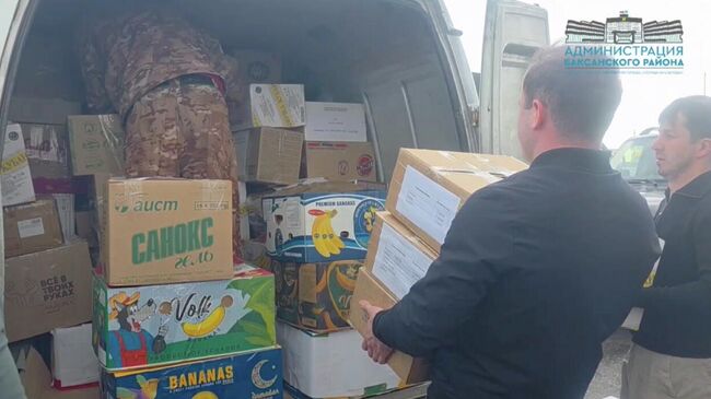 Жители Баксанского района КБР отправили более 3 тонн гуманитарного груза бойцам СВО