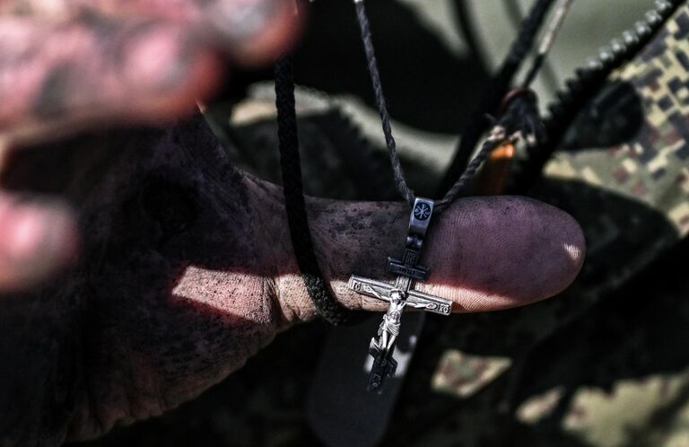 Работа полкового священника группировки войск Центр в зоне СВО Работа полкового священника группировки войск Центр в зоне СВО