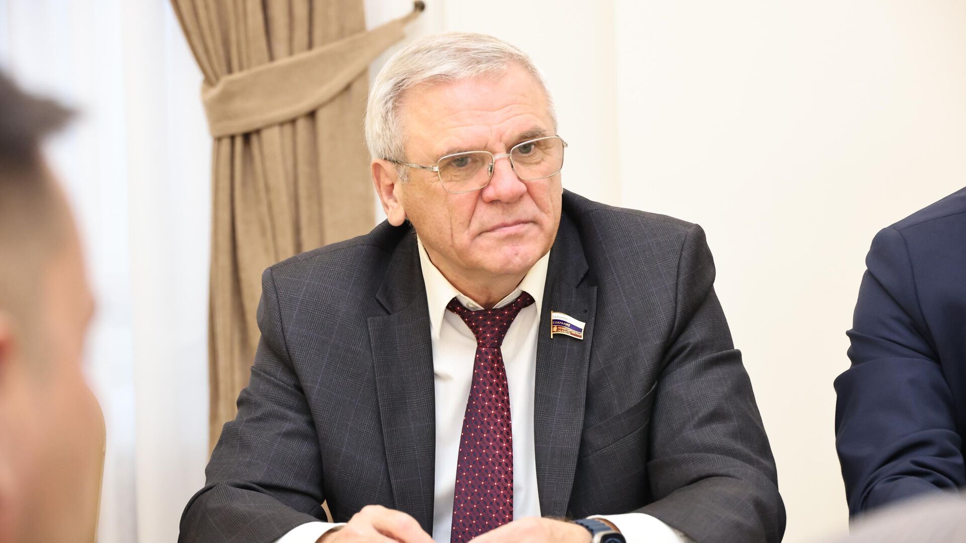 Председатель законодательного собрания Нижегородской области Евгений Люлин Председатель законодательного собрания Нижегородской области Евгений Люлин - РИА Новости, 1920, 31.10.2025