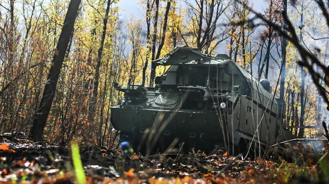 Боевое дежурство экипажа ЗРК Тор-М2