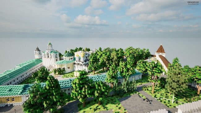 Ярославский музей-заповедник в компьютерной игре Minecraft