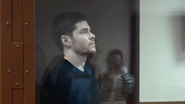 Аяз Шабутдинов в зале заседаний Пресненского районного суда Москвы во время оглашения приговора. 31 октября 2025 года