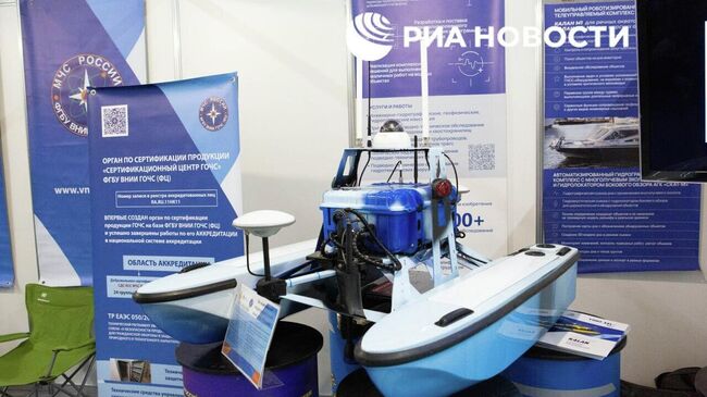 Беспилотный надводный комплекс МЧС, заменяющий водолазов