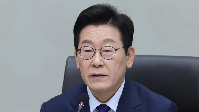 Президент Республики Корея Ли Чжэ Мён на саммите АТЭС в Южной Корее