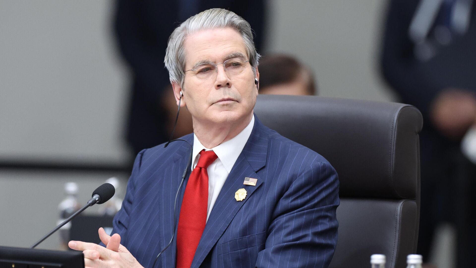 Министр финансов США Скотт Бессент - РИА Новости, 1920, 25.11.2025