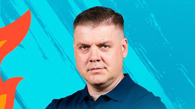 Главный тренер ХК Сочи Дмитрий Михайлов