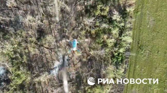 Охота бойцов бригады Север-V на дроны ВСУ под Часовым Яром