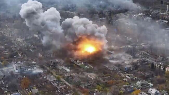 Удар по пункту временной дислокации ВСУ в Родинском в ДНР