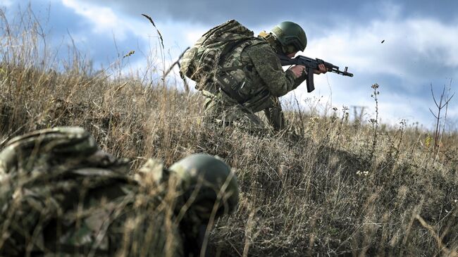 Российские военнослужащие в зоне СВО