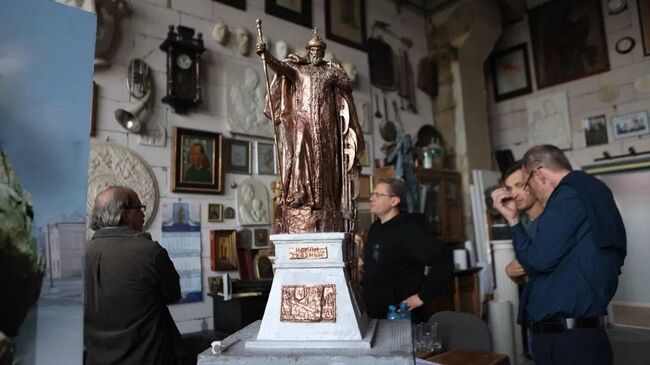 Итоговый вариант памятника царю Ивану IV Грозному в Вологде