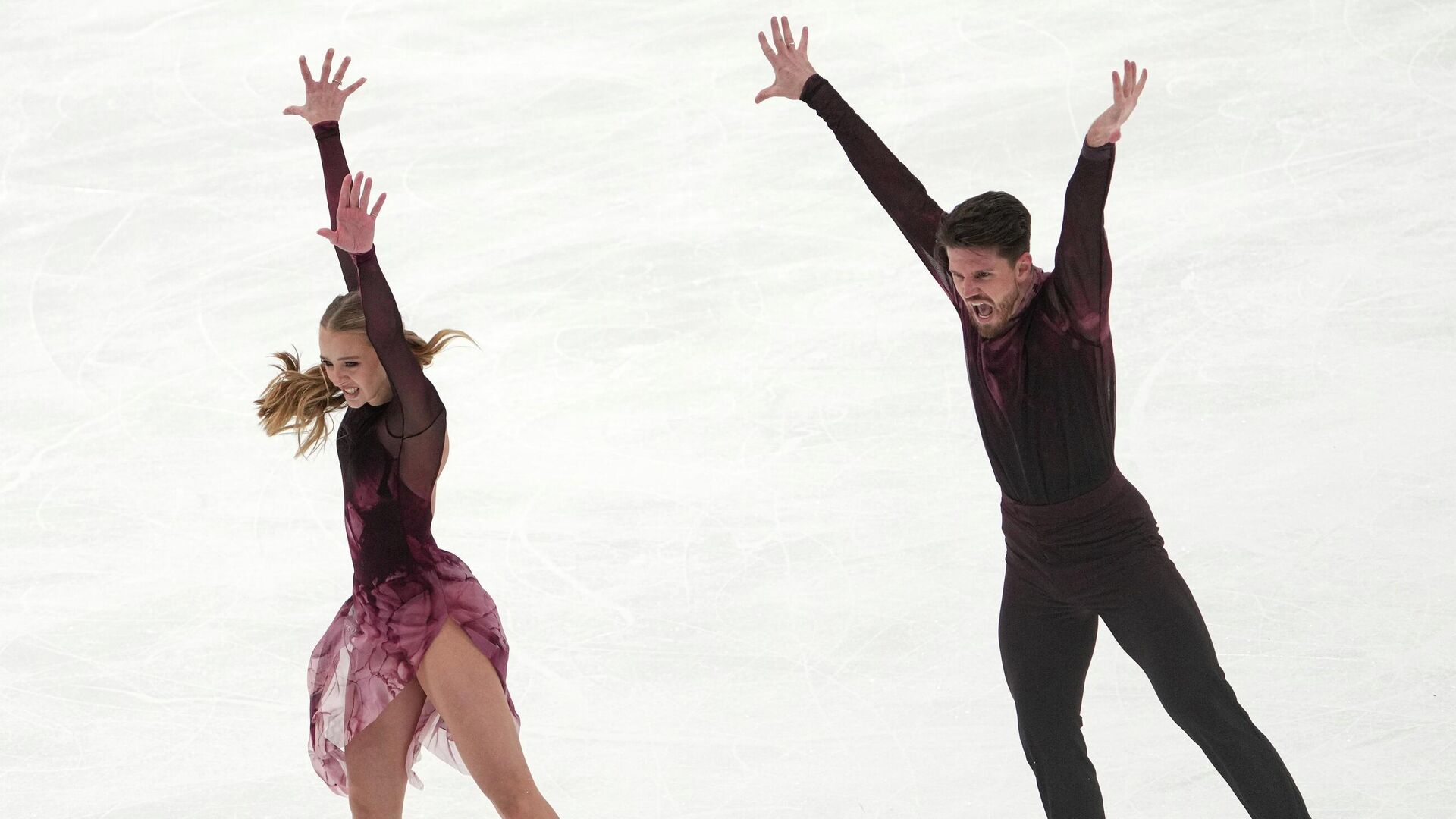 Фигурное катание: Гран-при России. 2 этап. Танцы на льду. Произвольный  танец - РИА Новости, 1920, 03.11.2025