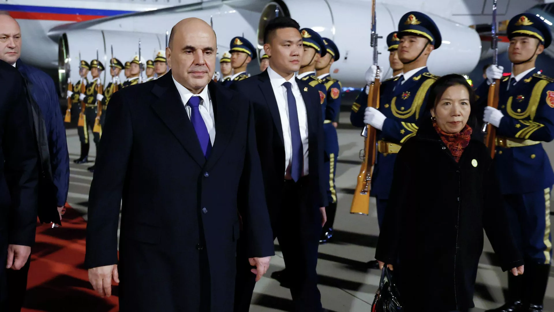 Михаил Мишустин прибыл в Пекин