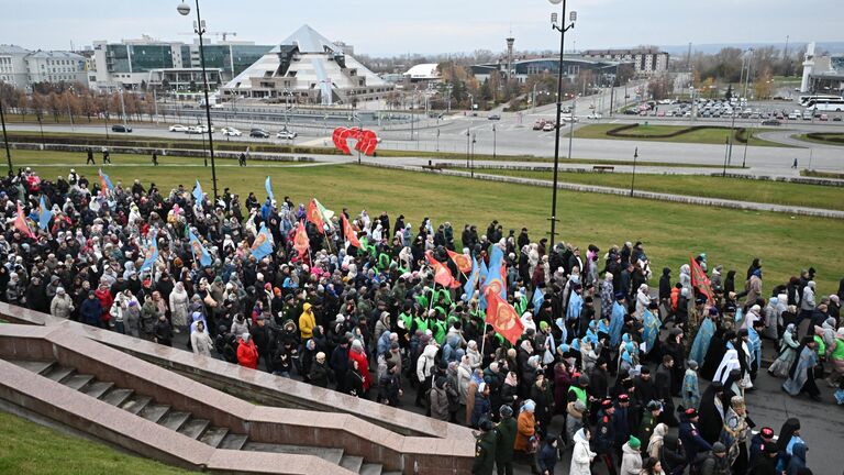 Крестный ход в честь Казанской иконы Божией Матери