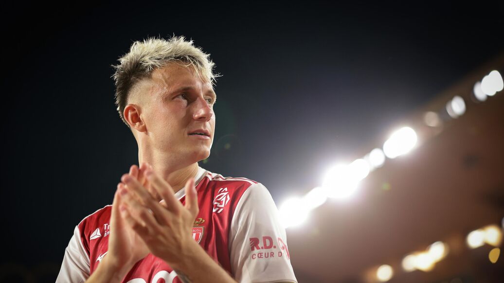 "Монако" с Головиным одержал первую победу в Лиге чемпионов