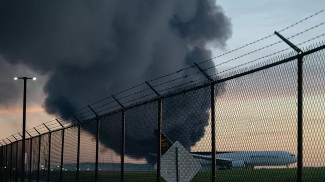 Грузовой самолет MD-11 потерпел крушение после вылета из аэропорта Луисвилла, штат Кентукки, США