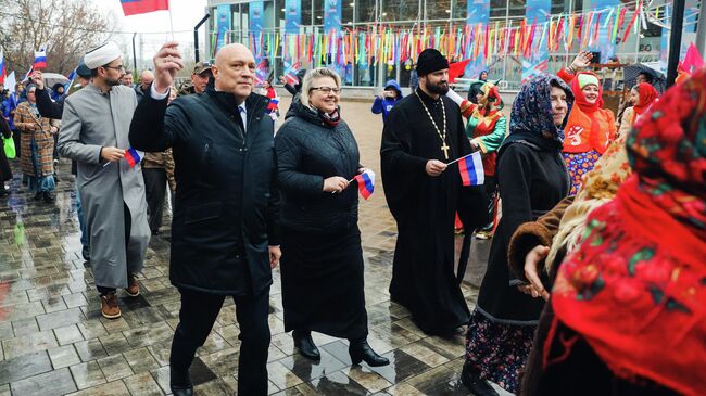 День народного единства отметили в подмосковных Химках
