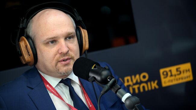 ПМЭФ-2023. Студия радио Sputnik