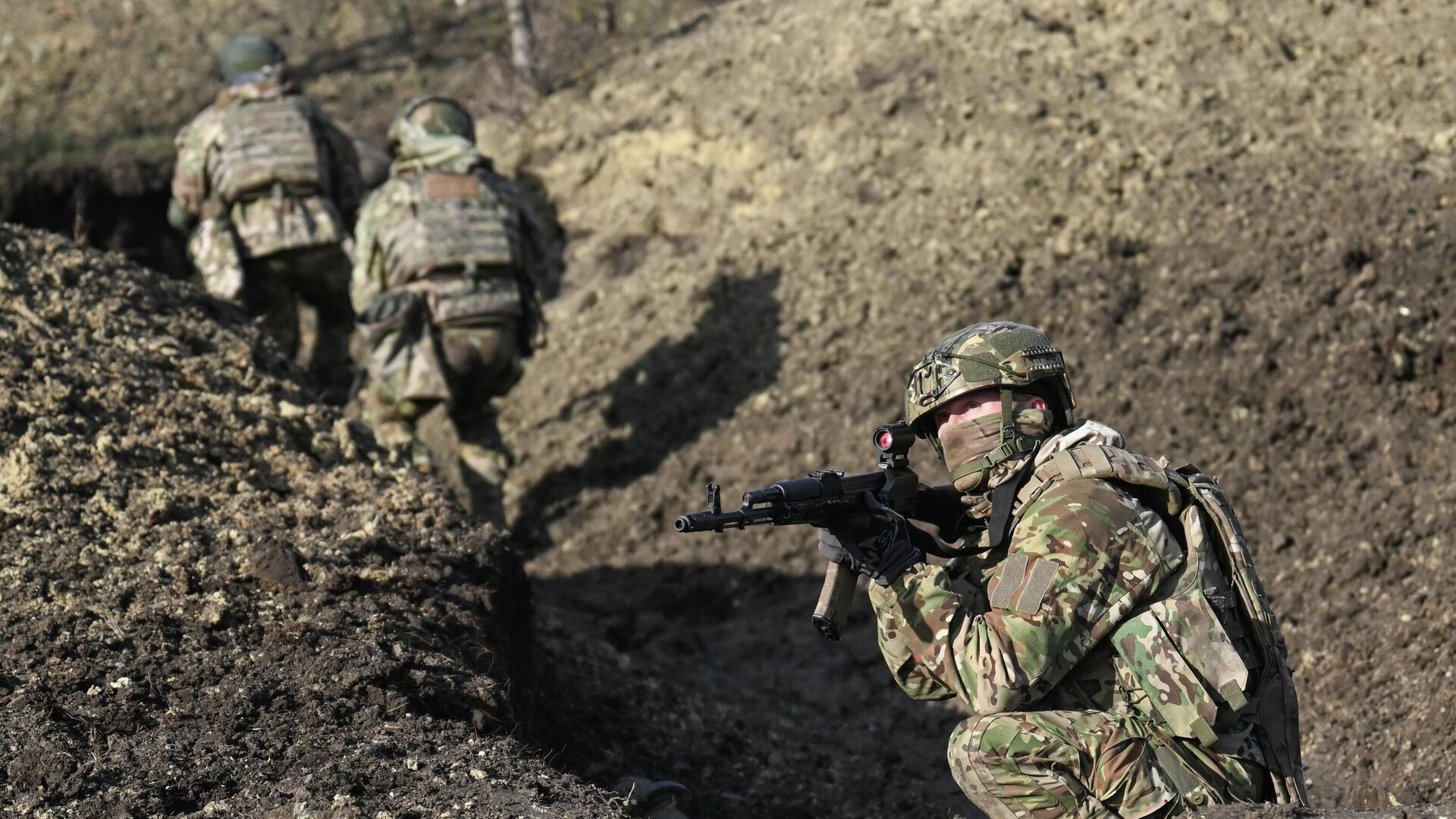 Военнослужащие ВС РФ в зоне проведения СВО - РИА Новости, 1920, 13.12.2025
