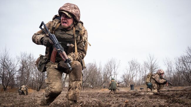 Украинские военные